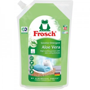 Гель для прання Frosch Aloe Vera Sensitiv Дой-пак 1.5 л (4009175968265)