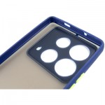 Огляд Чохол до мобільного телефона Dengos Matte Infinix Note 40 (Blue) (DG-TPU-MATT-154): характеристики, відгуки, ціни.