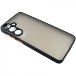 Огляд Чохол до мобільного телефона Dengos Matte Samsung Galaxy S24 FE (Black) (DG-TPU-MATT-152): характеристики, відгуки, ціни.