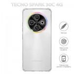 Огляд Чохол до мобільного телефона BeCover Anti-Shock Tecno Spark 30C 4G Clear (712783): характеристики, відгуки, ціни.