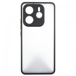 Огляд Чохол до мобільного телефона Dengos Kit Xiaomi Redmi Note 14 case Matte + glass (Black) (DG-KM-127): характеристики, відгуки, ціни.
