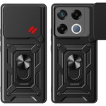 Огляд Чохол до мобільного телефона BeCover Military Infinix GT 20 Pro (X6871) Black (713045): характеристики, відгуки, ціни.