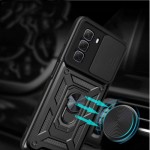 Огляд Чохол до мобільного телефона BeCover Military Infinix Hot 50 (X6720) Black (713046): характеристики, відгуки, ціни.