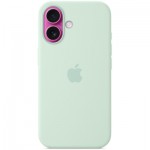 Огляд Чохол до мобільного телефона Apple iPhone 16 Silicone Case with MagSafe - Aquamarine,Model A3313 (MDGP4ZM/A): характеристики, відгуки, ціни.