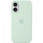 Огляд Чохол до мобільного телефона Apple iPhone 16 Silicone Case with MagSafe - Aquamarine,Model A3313 (MDGP4ZM/A): характеристики, відгуки, ціни.