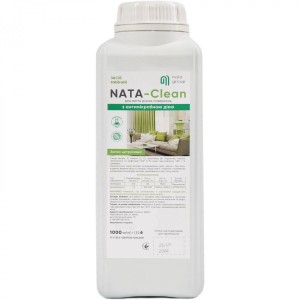 Огляд Рідина для чищення кухні Nata Group Nata-Clean для миття різних поверхонь з антимікробною дією 1 л (4823112600465): характеристики, відгуки, ціни.