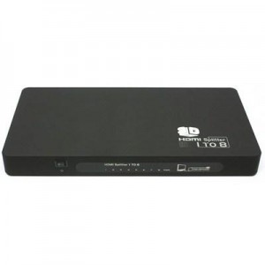 Огляд Розгалужувач Viewcon HDMI Splitter 8 портов, 3D (VE405): характеристики, відгуки, ціни.