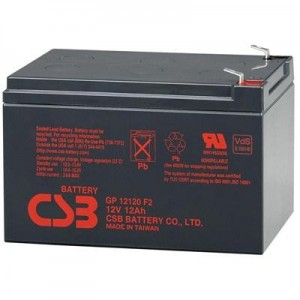 Огляд Батарея до ДБЖ CSB 12В 12 Ач (GP12120 F2): характеристики, відгуки, ціни.