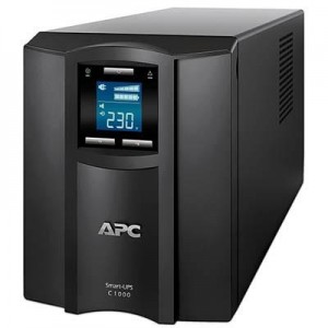 Огляд Пристрій безперебійного живлення APC Smart-UPS C 1000VA LCD 230V (SMC1000I): характеристики, відгуки, ціни.