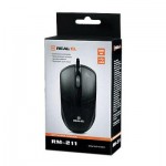 Огляд Мишка REAL-EL RM-211 USB Black: характеристики, відгуки, ціни.