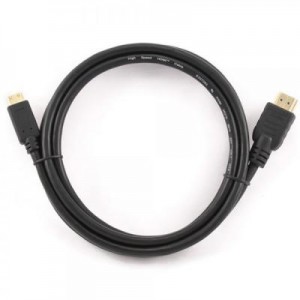 Огляд Кабель мультимедійний HDMI A to HDMI C (mini), 1.8m Cablexpert (CC-HDMI4C-6): характеристики, відгуки, ціни.