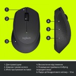 Огляд Мишка Logitech M280 Black (910-004287): характеристики, відгуки, ціни.
