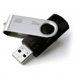 Огляд USB флеш накопичувач Goodram 32GB UTS2 (Twister) Black USB 2.0 (UTS2-0320K0R11): характеристики, відгуки, ціни.