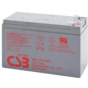 Огляд Батарея до ДБЖ CSB 12В 7.2 Ач (GPL1272F2FR): характеристики, відгуки, ціни.