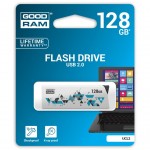 Огляд USB флеш накопичувач Goodram 128GB UCL2 Click White USB 2.0 (UCL2-1280W0R11): характеристики, відгуки, ціни.