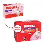 Огляд Підгузки Huggies Little Movers/Pants 4 (9-14 кг) Box для дівчаток 72 шт (5029053564098): характеристики, відгуки, ціни.