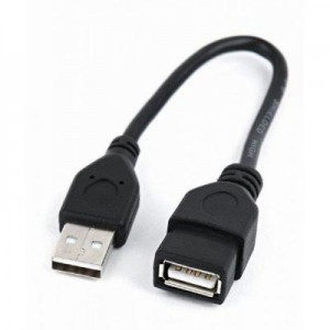 Огляд Дата кабель USB 2.0 AM/AF 0.15m Cablexpert (CCP-USB2-AMAF-0.15M): характеристики, відгуки, ціни.