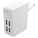 Огляд Зарядний пристрій Extradigital IQ Charger ED-4U20IC 4*USB, 4A (CUE1527): характеристики, відгуки, ціни.