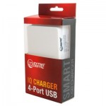 Огляд Зарядний пристрій Extradigital IQ Charger ED-4U20IC 4*USB, 4A (CUE1527): характеристики, відгуки, ціни.