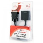 Огляд Перехідник DVI-D - VGA Cablexpert (AB-DVID-VGAF-01): характеристики, відгуки, ціни.