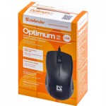 Огляд Мишка Defender Optimum MB-160 Black USB (52160): характеристики, відгуки, ціни.