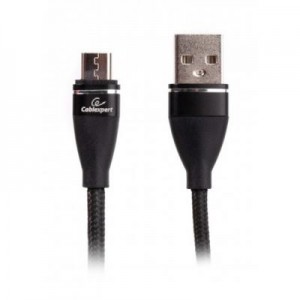 Дата кабель USB 2.0 Micro 5P to AM Cablexpert (CCPB-M-USB-11BK)
