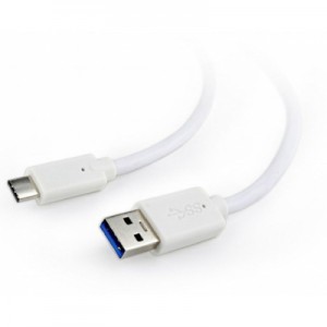 Огляд Дата кабель USB 3.0 AM to Type-C 0.1m Cablexpert (CCP-USB3-AMCM-W-0.1M): характеристики, відгуки, ціни.