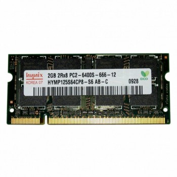 Модуль для ноутбука SoDIMM DDR2 2GB 800 MHz Hynix (HYMP125S64CP8-S6)