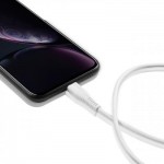 Огляд Дата кабель USB Type-C to Lightning 1.2m MFI White Canyon (CNS-MFIC4W): характеристики, відгуки, ціни.