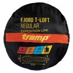 Огляд Спальний мішок Tramp Fjord Long Orange/Grey L (UTRS-049L-L): характеристики, відгуки, ціни.