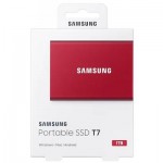 Огляд Накопичувач SSD USB 3.2 1TB T7 Samsung (MU-PC1T0R/WW): характеристики, відгуки, ціни.