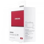 Огляд Накопичувач SSD USB 3.2 1TB T7 Samsung (MU-PC1T0R/WW): характеристики, відгуки, ціни.