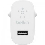 Огляд Зарядний пристрій Belkin (12W) USB-A 2.4A, white (WCA002VFWH): характеристики, відгуки, ціни.