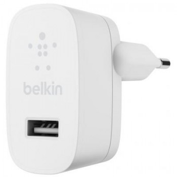Зарядний пристрій Belkin (12W) USB-A 2.4A, white (WCA002VFWH)