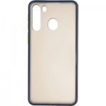 Огляд Чохол до мобільного телефона Gelius Bumper Mat Case for Samsung A215 (A21) Blue (00000079432): характеристики, відгуки, ціни.
