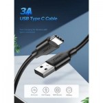 Огляд Дата кабель USB 2.0 AM to Type-C 1.0m US287 Black Ugreen (60116): характеристики, відгуки, ціни.