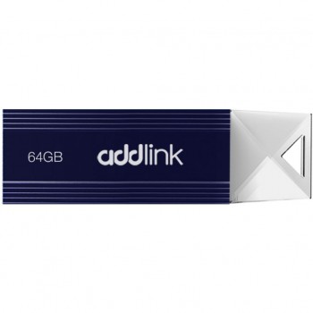 USB флеш накопичувач AddLink 64GB U12 Dark Blue USB 2.0 (ad64GBU12D2)