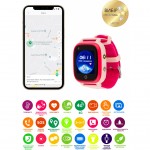 Огляд Смарт-годинник Amigo GO005 4G WIFI Kids waterproof Thermometer Pink (747018): характеристики, відгуки, ціни.