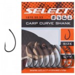 Огляд Гачок Select Carp Curve Shank 02 (10 шт/уп) (1870.50.53): характеристики, відгуки, ціни.