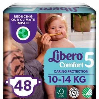 Підгузок Libero Comfort 5 10-14 кг 48 шт (7322541083797)