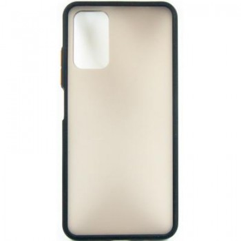 Чохол до мобільного телефона Dengos Matte POCO M3 (black) (DG-TPU-MATT-70)