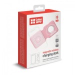 Огляд Зарядний пристрій ColorWay MagSafe Duo Charger 15W for iPhone (Pink) (CW-CHW32Q-PK): характеристики, відгуки, ціни.