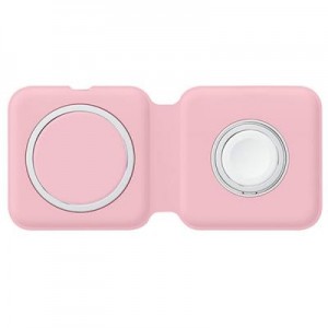 Зарядний пристрій ColorWay MagSafe Duo Charger 15W for iPhone (Pink) (CW-CHW32Q-PK)