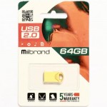 Огляд USB флеш накопичувач Mibrand 64GB Hawk Gold USB 2.0 (MI2.0/HA64M1G): характеристики, відгуки, ціни.