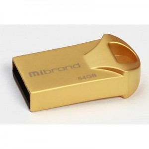 Огляд USB флеш накопичувач Mibrand 64GB Hawk Gold USB 2.0 (MI2.0/HA64M1G): характеристики, відгуки, ціни.