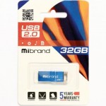 Огляд USB флеш накопичувач Mibrand 32GB Сhameleon Blue USB 2.0 (MI2.0/CH32U6U): характеристики, відгуки, ціни.