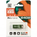 Огляд USB флеш накопичувач Mibrand 64GB Сhameleon Light Green USB 2.0 (MI2.0/CH64U6LG): характеристики, відгуки, ціни.