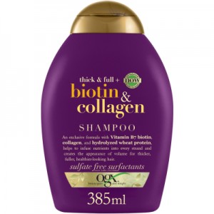 Шампунь OGX Biotin&Collagen для позбавлених об'єму, тонк. волосся 385 мл (0022796976703)