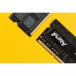 Огляд Модуль пам'яті для ноутбука SoDIMM DDR4 16GB (2x8GB) 2666 МГц Fury Impact Kingston Fury (ex. HyperX): характеристики, відгуки, ціни.