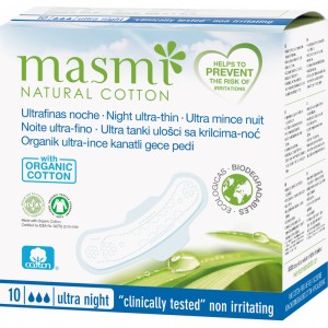 Гігієнічні прокладки Masmi Ultra Night 10 шт. (8432984000257)
